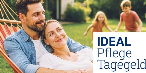 Produktflyer IDEAL PflegeTagegeld